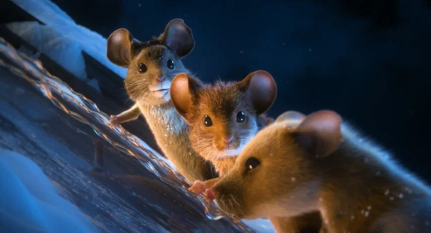 A Mouse Hunt for Christmas — Stills